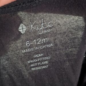 Kyte Baby Black Snug-Fitting Outfit